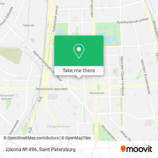 Школа № 496 map