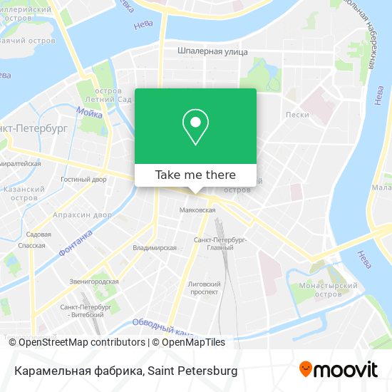 Карамельная фабрика map