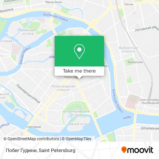 Побег Гудини map
