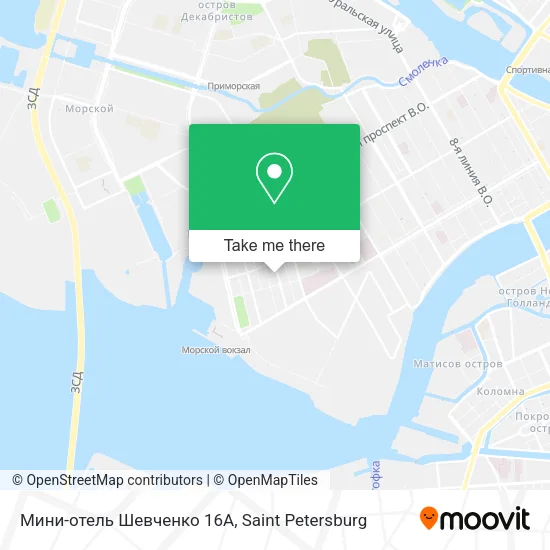 Мини-отель Шевченко 16А map