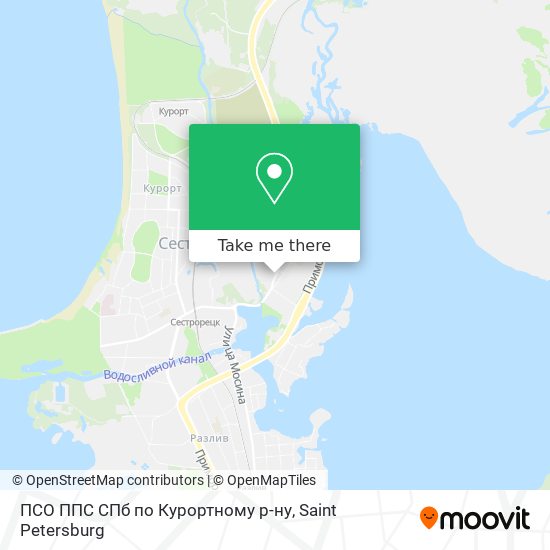 ПСО ППС СПб по Курортному р-ну map
