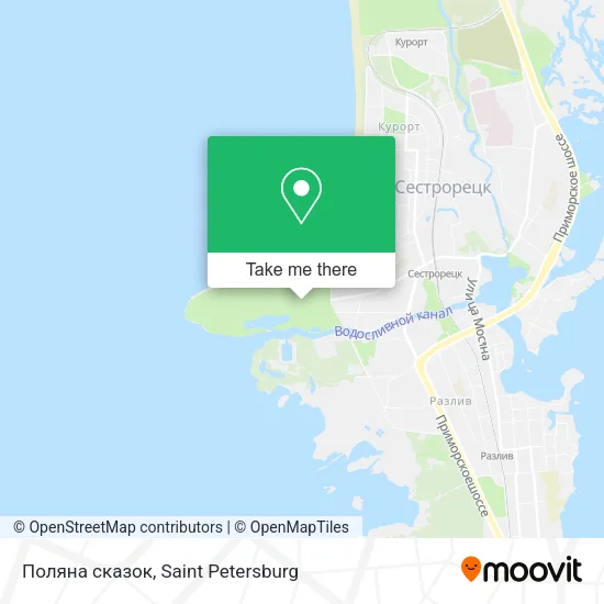 Поляна сказок map