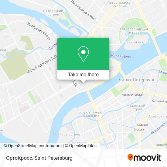 ОртоКросс map