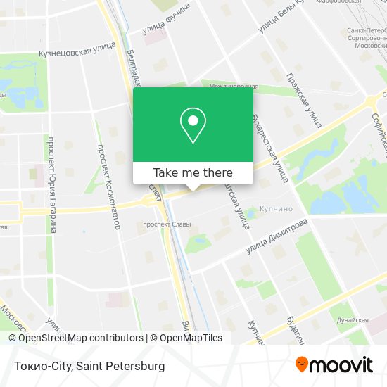 Токио-City map