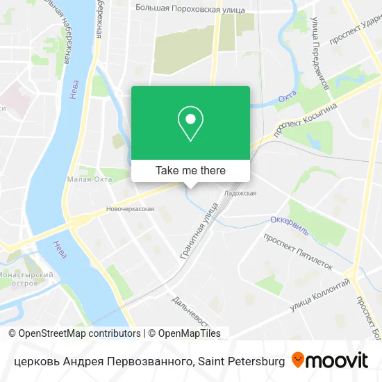церковь Андрея Первозванного map