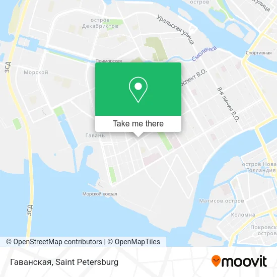 Гаванская map
