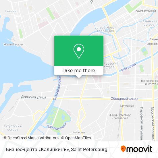 Бизнес-центр «Калинкинъ» map