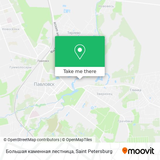 Большая каменная лестница map