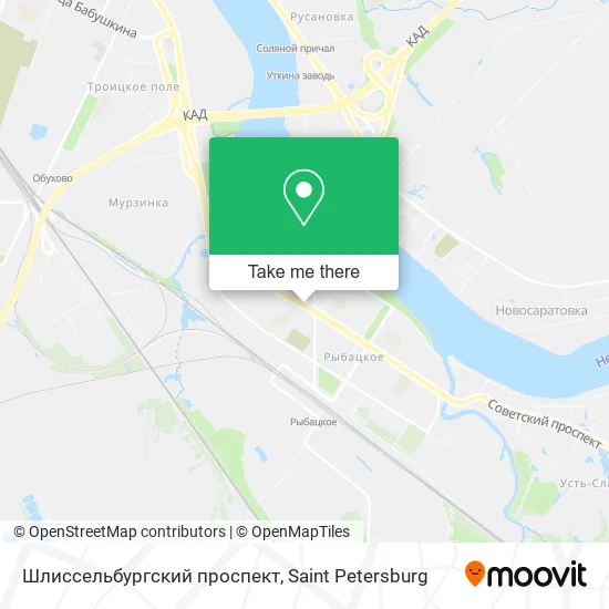 Шлиссельбургский проспект map