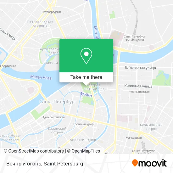 Вечный огонь map