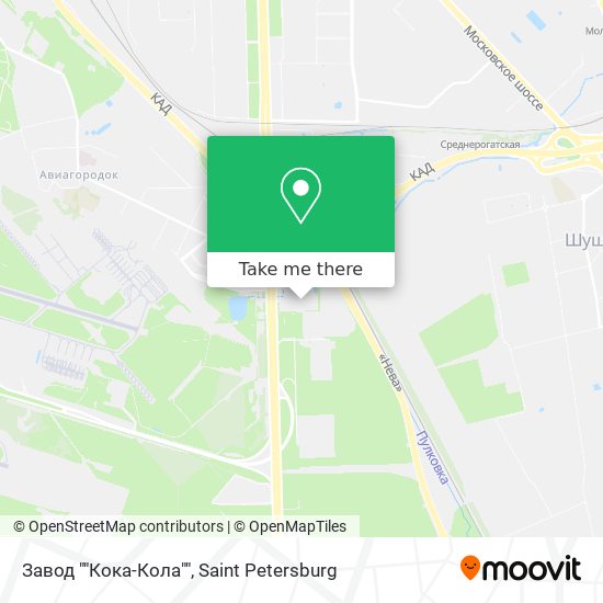 Завод ""Кока-Кола"" map