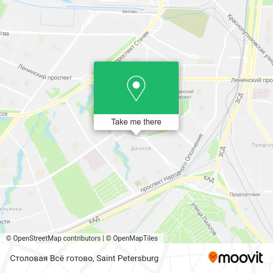 Столовая Всё готово map