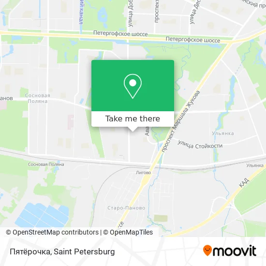 Пятёрочка map