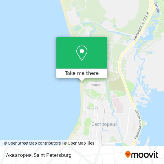 Акватория map