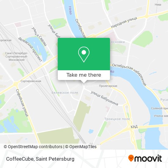 CoffeeCube map