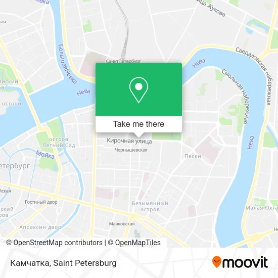 Камчатка map