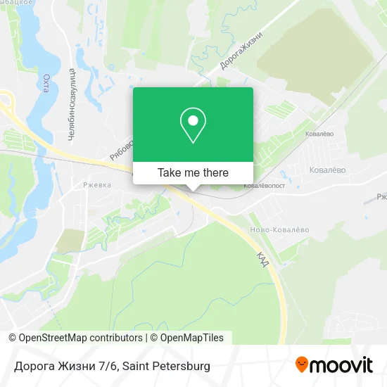 Дорога Жизни 7/6 map