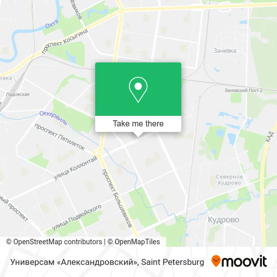 Универсам «Александровский» map