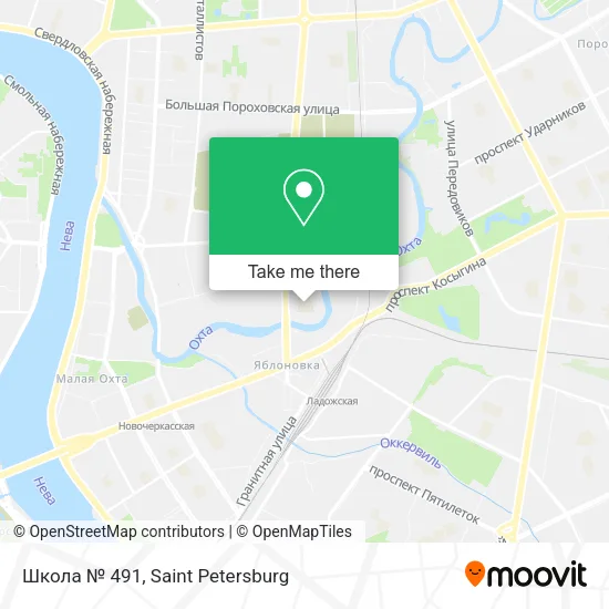 Школа № 491 map