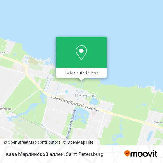 ваза Марлинской аллеи map