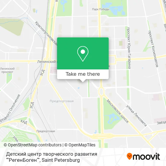 Детский центр творческого развития ""РегенБоген"" map