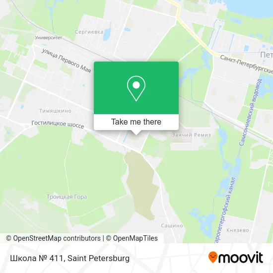 Школа № 411 map