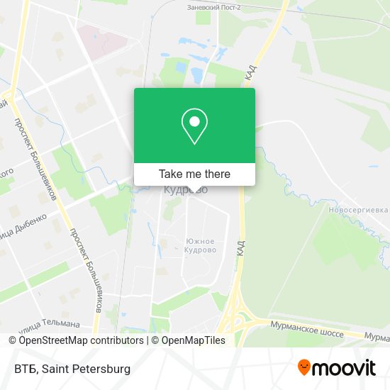 ВТБ map