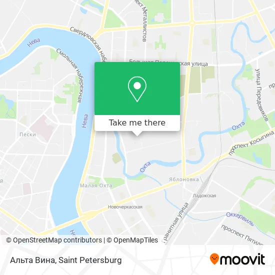 Альта Вина map