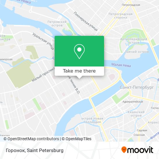 Горонок map