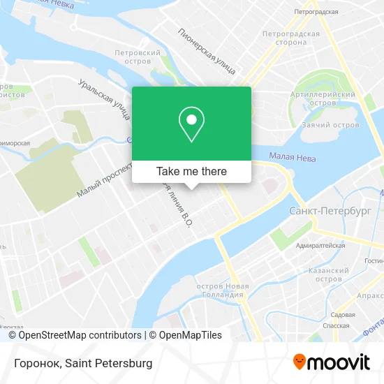 Горонок map