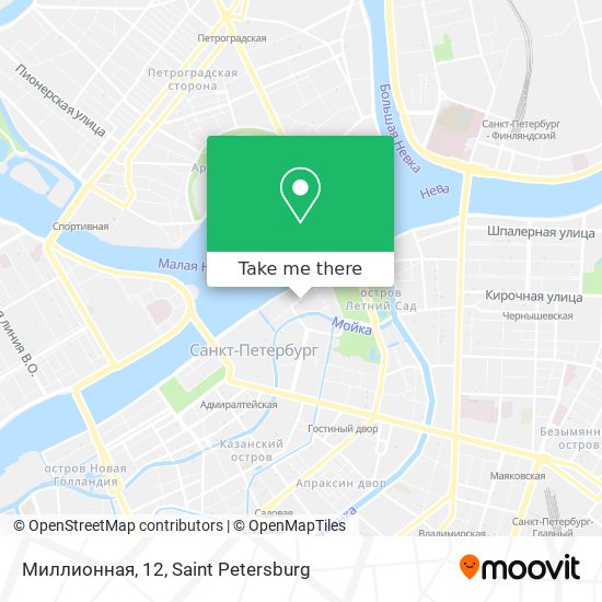 Миллионная, 12 map