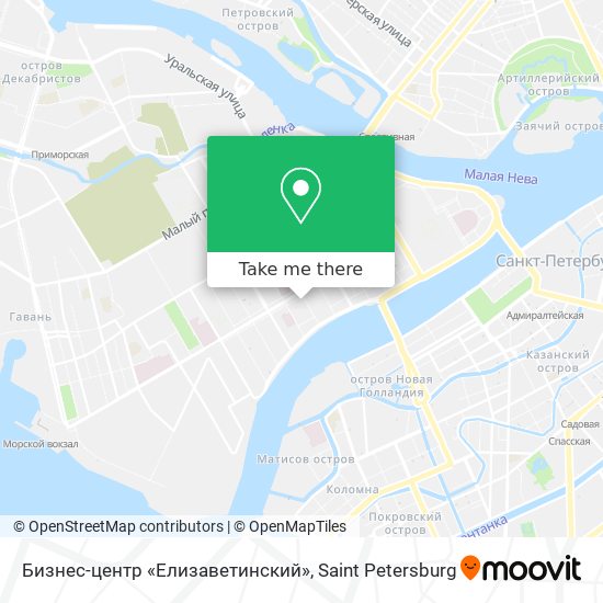 Бизнес-центр «Елизаветинский» map