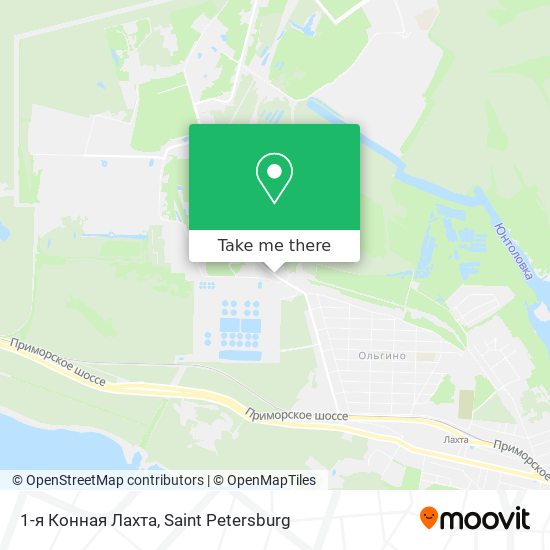 1-я Конная Лахта map