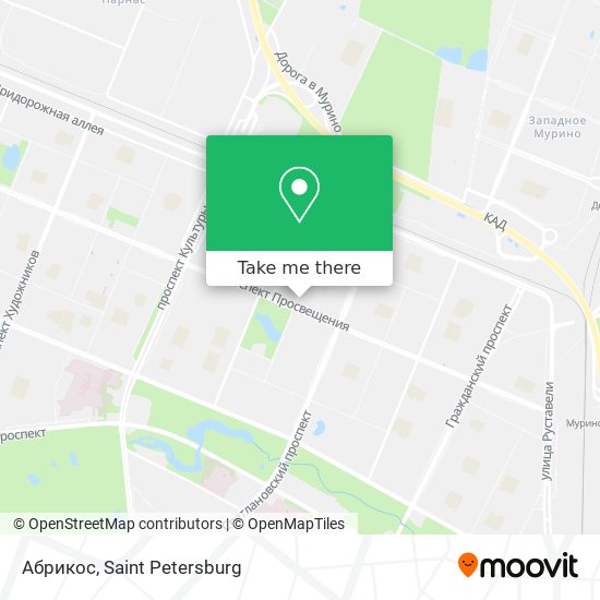 Абрикос map
