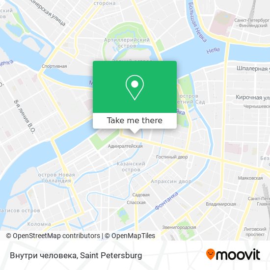 Внутри человека map