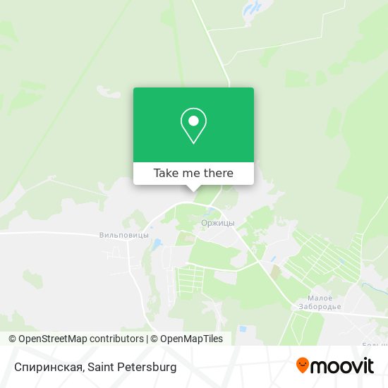 Спиринская map