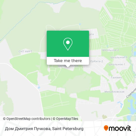 Дом Дмитрия Пучкова map