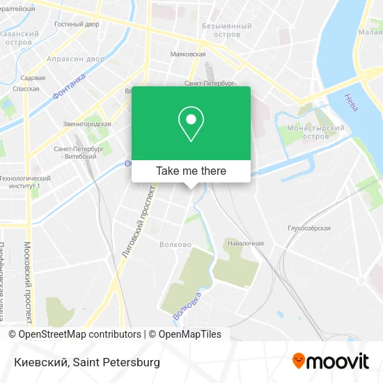 Киевский map