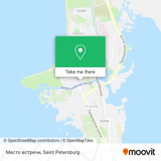 Место встречи map