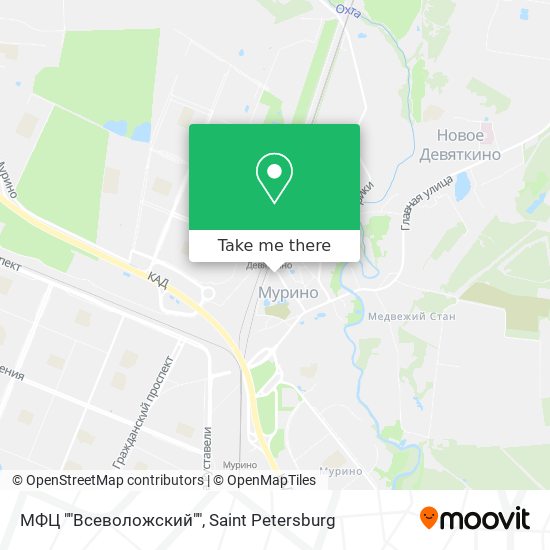 МФЦ ""Всеволожский"" map