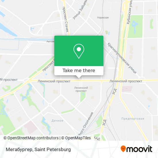 Мегабургер map