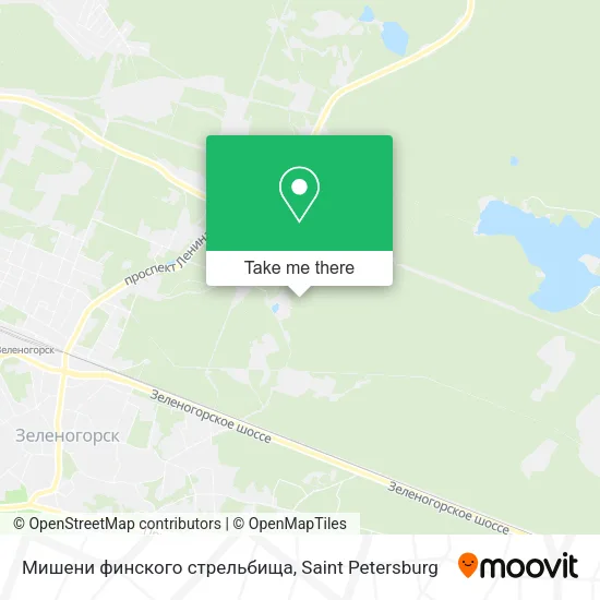 Мишени финского стрельбища map