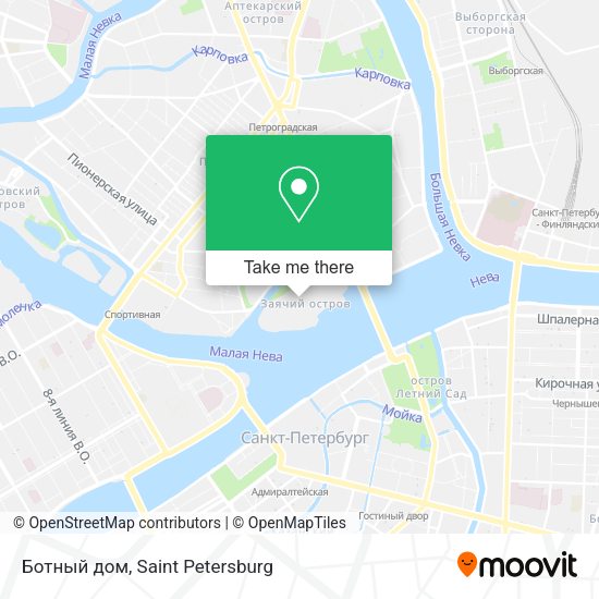 Ботный дом map