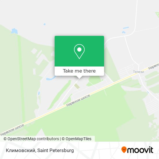 Климовский map
