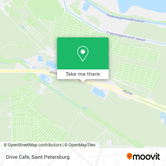 Drive Cafe map