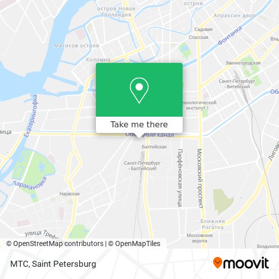 МТС map