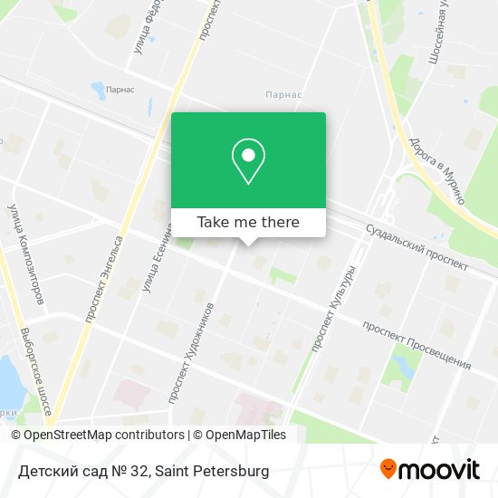 Детский сад № 32 map