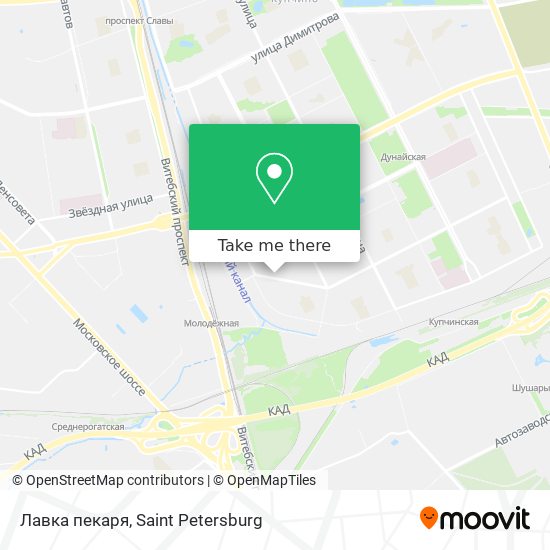 Лавка пекаря map