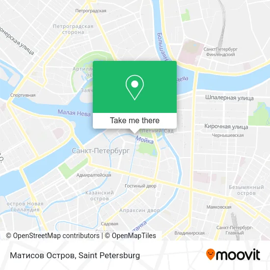 Матисов Остров map
