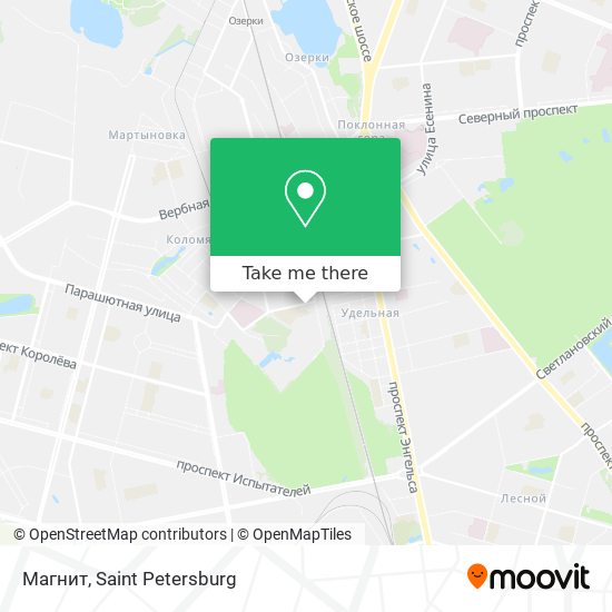 Магнит map